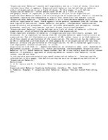 Esszék 'Organizational Behavior', 1.                