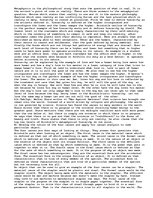 Esszék 'Outline the Metaphysical Hierarchy of Aristotle', 1.                