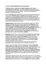 Összefoglalók, jegyzetek 'A határon túli magyarság helyzete a szocializmus éveiben', 1.                