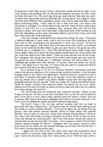 Esszék 'George Orwell "Why I Write"', 2.                