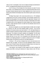 Esszék 'History of the Community Formation and the Modern Union Development. Main Treati', 3.                