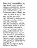 Esszék 'Computer Engineering', 1.                