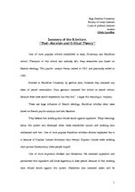 Esszék 'Modern Political Theories. Post-Marxism and Critical Theory', 1.                