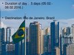 Prezentációk 'Business Trip to Brazil', 5.                