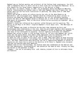 Esszék 'Biography of Raphael', 1.                