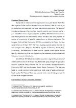 Kutatási anyagok 'European Economic Integration and Transition Countries', 1.                