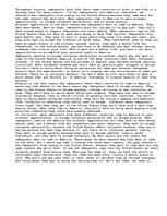 Esszék 'Immigration', 1.                