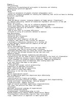 Összefoglalók, jegyzetek 'These Are Notes from a Industrial/Organizational Psychology ', 1.                