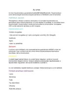 Összefoglalók, jegyzetek 'Az izmok', 1.                