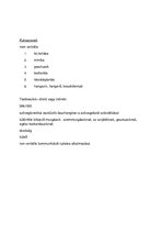 Összefoglalók, jegyzetek 'Az emberi kommunikáció nem nyelvi jelei és kifejezőeszközei', 2.                