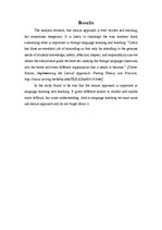 Kutatási anyagok 'Michael Lewis "Lexical Approach". The Nature of Lexis', 11.                