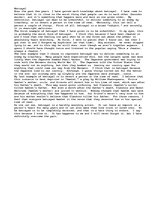 Esszék 'Betrayal', 1.                