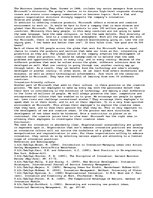 Esszék 'Innovation', 5.                