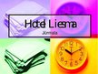 Prezentációk 'Hotel "Liesma"', 1.                