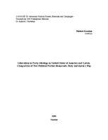 Kutatási anyagok 'Liberalism in Party Ideology in United States of America and Latvia. Comparison ', 1.                