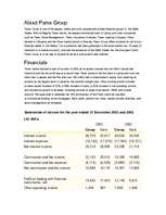 Kutatási anyagok 'Parex Bank', 1.                