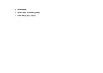 Összefoglalók, jegyzetek 'Biblia néhány jellegzetes műfajának bemutatása', 5.                