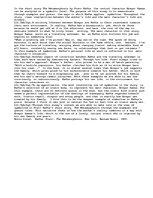 Esszék 'Metamorphosis by Franz Kafka, Symbolistic Essay.', 1.                