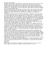 Esszék '"hawk Roosting" Analysis', 1.                