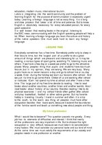 Esszék 'Teen-age Problems. Learning Languages. Liesure Time. My Future Profession', 2.                