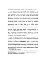 Záródolgozatok 'La réalité virtuelle au cinéma: La confusion entre la réalité et la simulation', 6.                