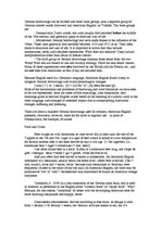 Esszék 'German Borrowings to English Language', 1.                