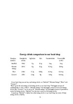 Kutatási anyagok 'Energy Drinks Are not Healthy', 13.                