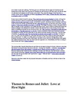 Esszék 'Was the Love between Romeo and Juliet Real?', 8.                