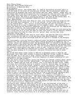 Esszék 'Film and Audio Choices Charecteristics of A Beautiful Mind and Gladiator : Audio', 1.                