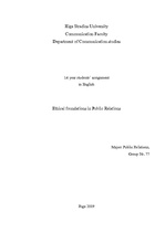 Kutatási anyagok 'Ethical Foundations in Public Relations', 1.                