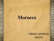 Prezentációk 'Tourism in Morocco', 1.                