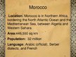 Prezentációk 'Tourism in Morocco', 4.                