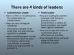 Prezentációk 'Leadership', 6.                