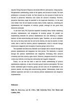 Kutatási anyagok 'The Democracy and Demands for Political Representation in Theory', 12.                