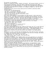 Esszék 'The Downfall of Lady Macbeth', 1.                