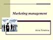 Prezentációk 'Marketing Management', 1.                