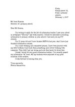 Minták 'Letter to Aplly for a Job', 1.                