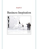Kutatási anyagok 'Business Inspiration', 1.                