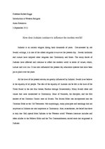 Esszék 'How Does Judaism Continue to Influence the Modern World?', 1.                