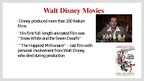 Prezentációk 'Walter Elias Disney', 7.                