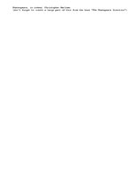 Esszék '"Will the real William Shakespeare please stand up" Christopher Marlowe is the r', 2.                