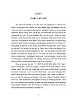 Esszék 'Naked Truth', 1.                