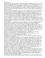 Esszék 'Performance Appraisal', 1.                