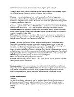 Összefoglalók, jegyzetek 'Exam Questions and Answers for Discourse Analysis', 1.                