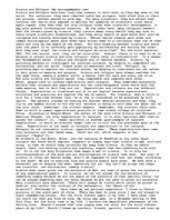 Esszék 'Science VS Religion', 1.                