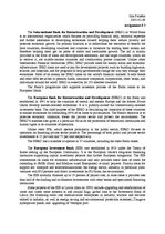 Esszék 'Short Comparison of the Main EU Banks', 1.                