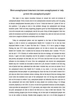 Esszék 'Does Unemployment Insurance Increase Unemployment or Only Protect the Unemployed', 1.                