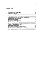 Kutatási anyagok 'The Significance of the European Dimension on Riga Machinery Building Factory (R', 1.                