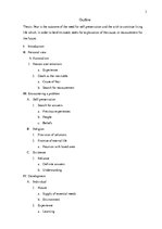 Összefoglalók, jegyzetek 'Fear of the Inevitable - Reasons and Elucidations', 3.                