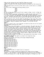 Összefoglalók, jegyzetek 'The Change of Resistance through Various Lengths of Wire', 2.                